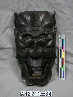 藏品(面具─鬼面)的圖片